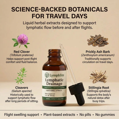 Travel Lymphatic Support Drops - Lymphlite
