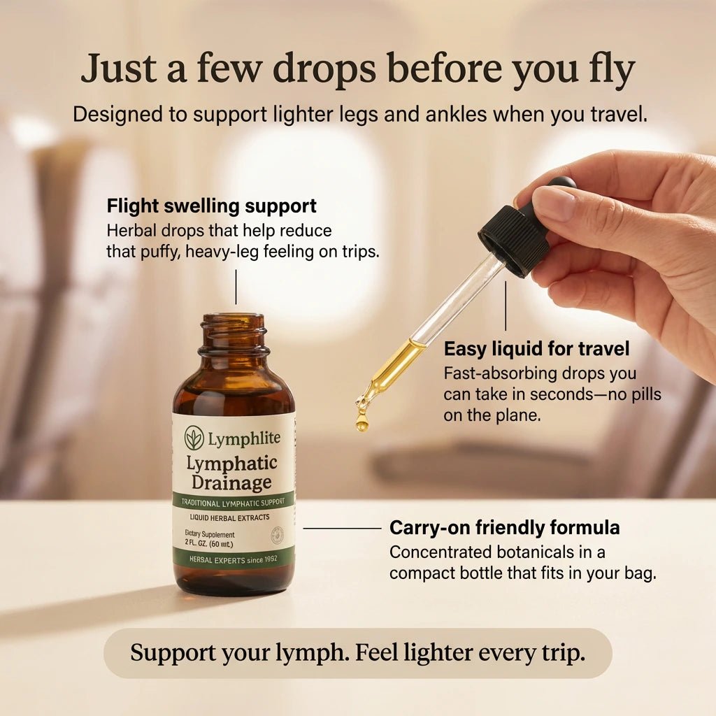 Travel Lymphatic Support Drops - Lymphlite